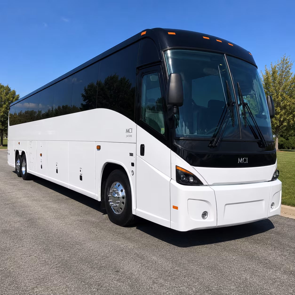 beverly long distance charter bus rental