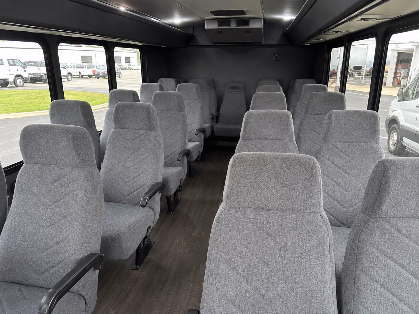 portsmouth airport transportation onboard seating