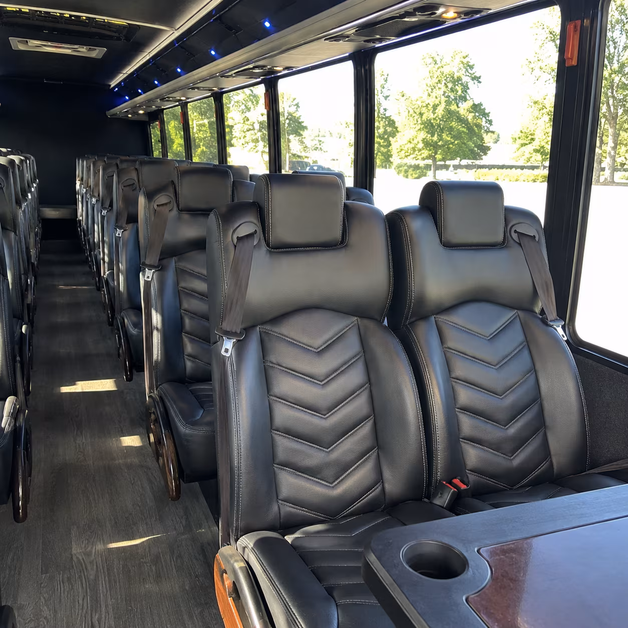 portsmouth employee transportation onboard seating